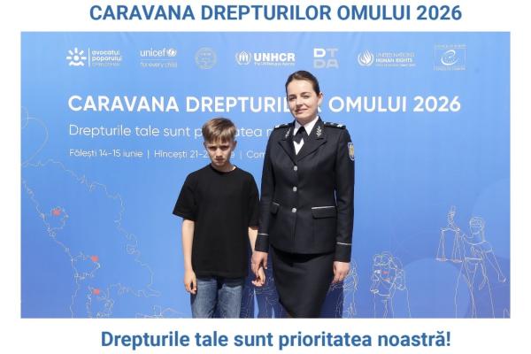 Academia „Ștefan cel Mare” s-a alăturat Caravanei Drepturilor Omului 2026