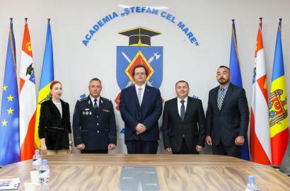Cooperarea dintre Academia „Ștefan cel Mare” a MAI și Academia de Poliție din Austria intră într-o nouă etapă imaginea 1