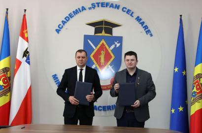 Academia „Ștefan cel Mare” a MAI și Asociația Tinerilor Diplomați din Moldova au semnat un Acord de colaborare imagine 1
