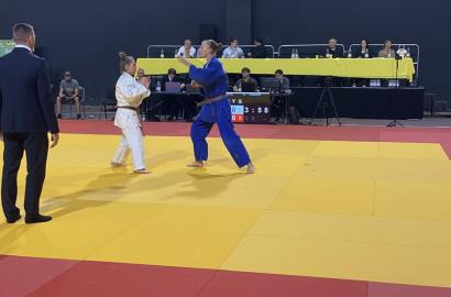 Studenta Academiei – medaliată cu bronz la Judo U23 imagine 2