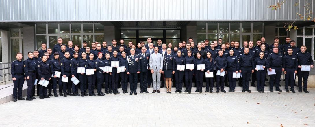 O nouă generație de subofițeri de poliție debutanți este pregătită să intre în serviciul public