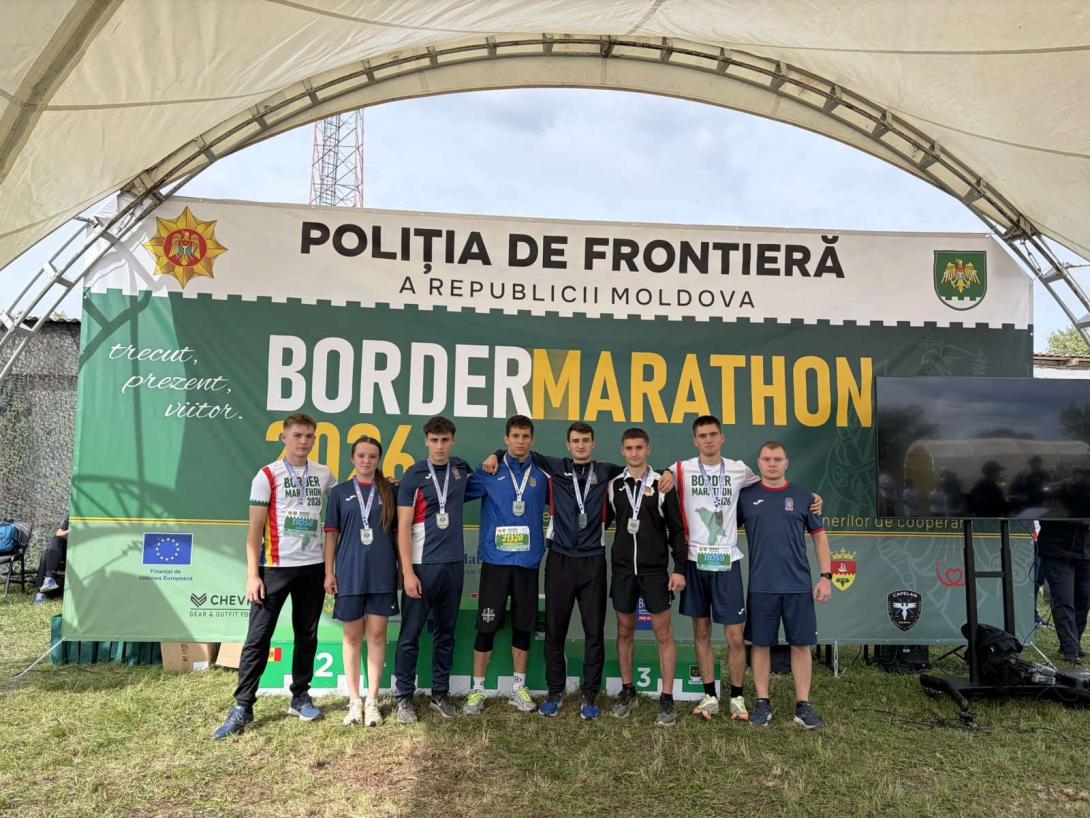 Reprezentanții Academiei, printre premianții Border Marathon 2026